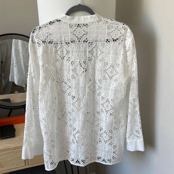 ZARA white lace top - Picture 5 of 5